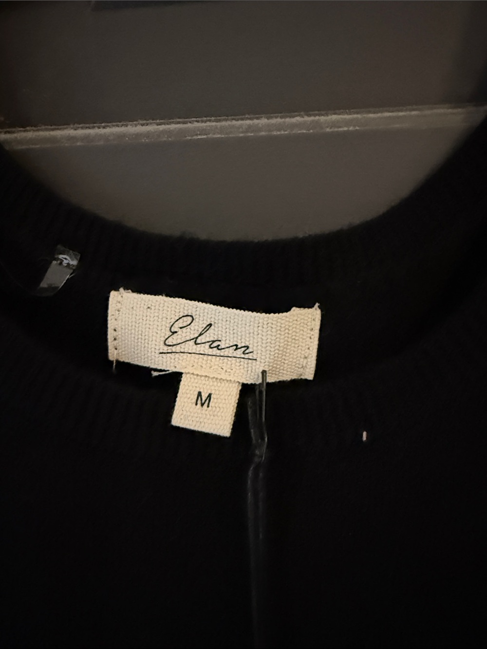 Elan Black & White Two-Tone Maxi Dress - Picture 3 of 4